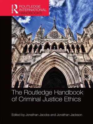 cover image of The Routledge Handbook of Criminal Justice Ethics